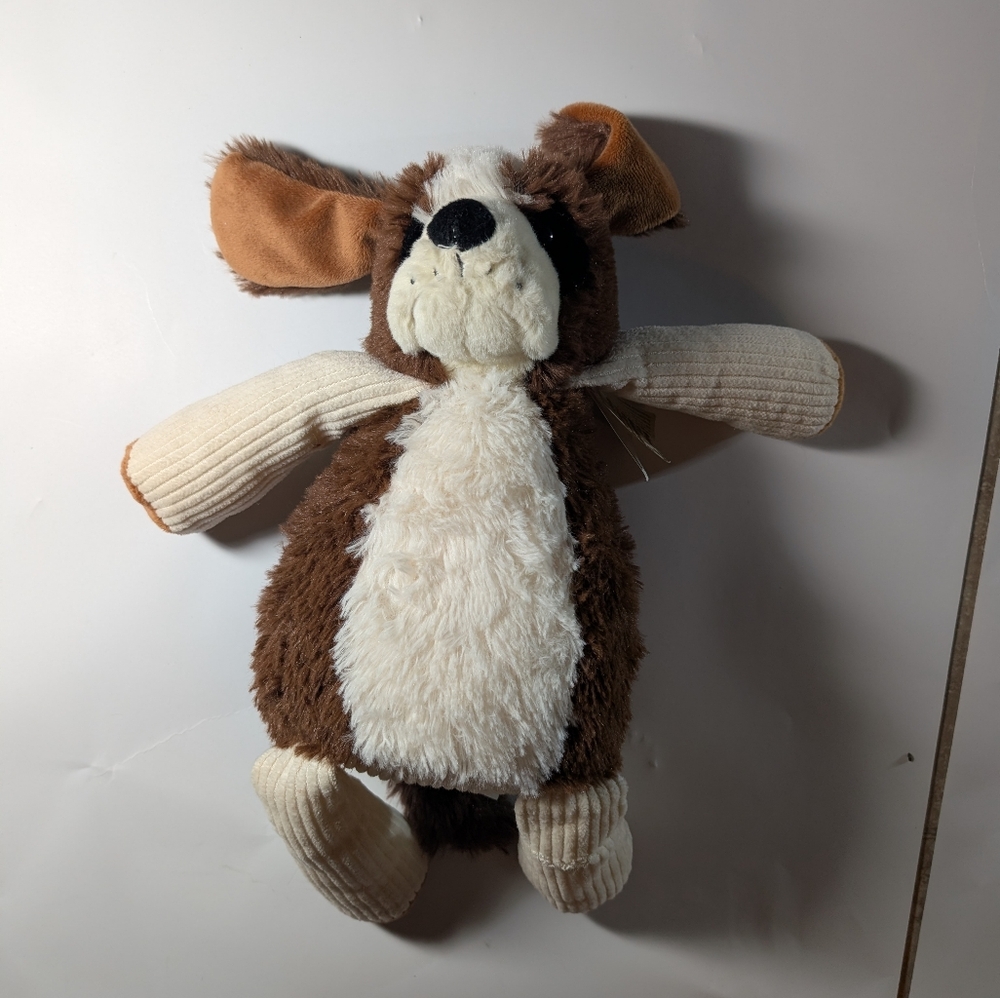 Scentsy Buddy Plush Dog Toy - Brown and White